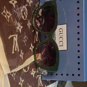 Source Unknown Green Sunglasses